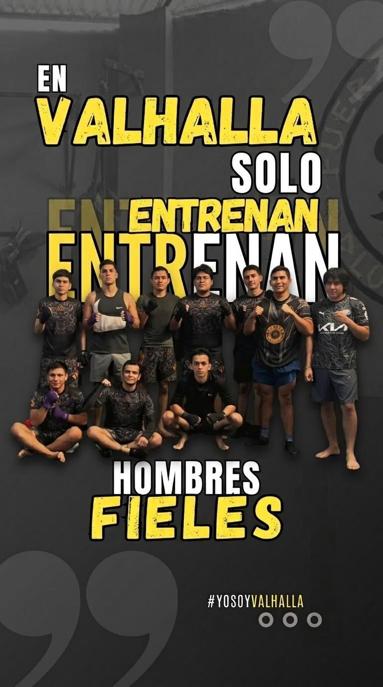 Grupo de alumnos Valhalla Academy
